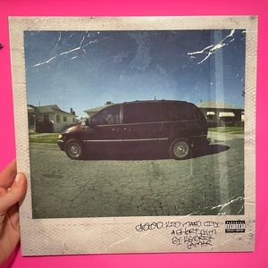 Good kid, maad city vinyl record by Kendrick Lamar